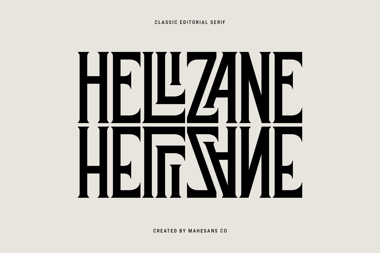 Elanche – Classic Editorial Serif