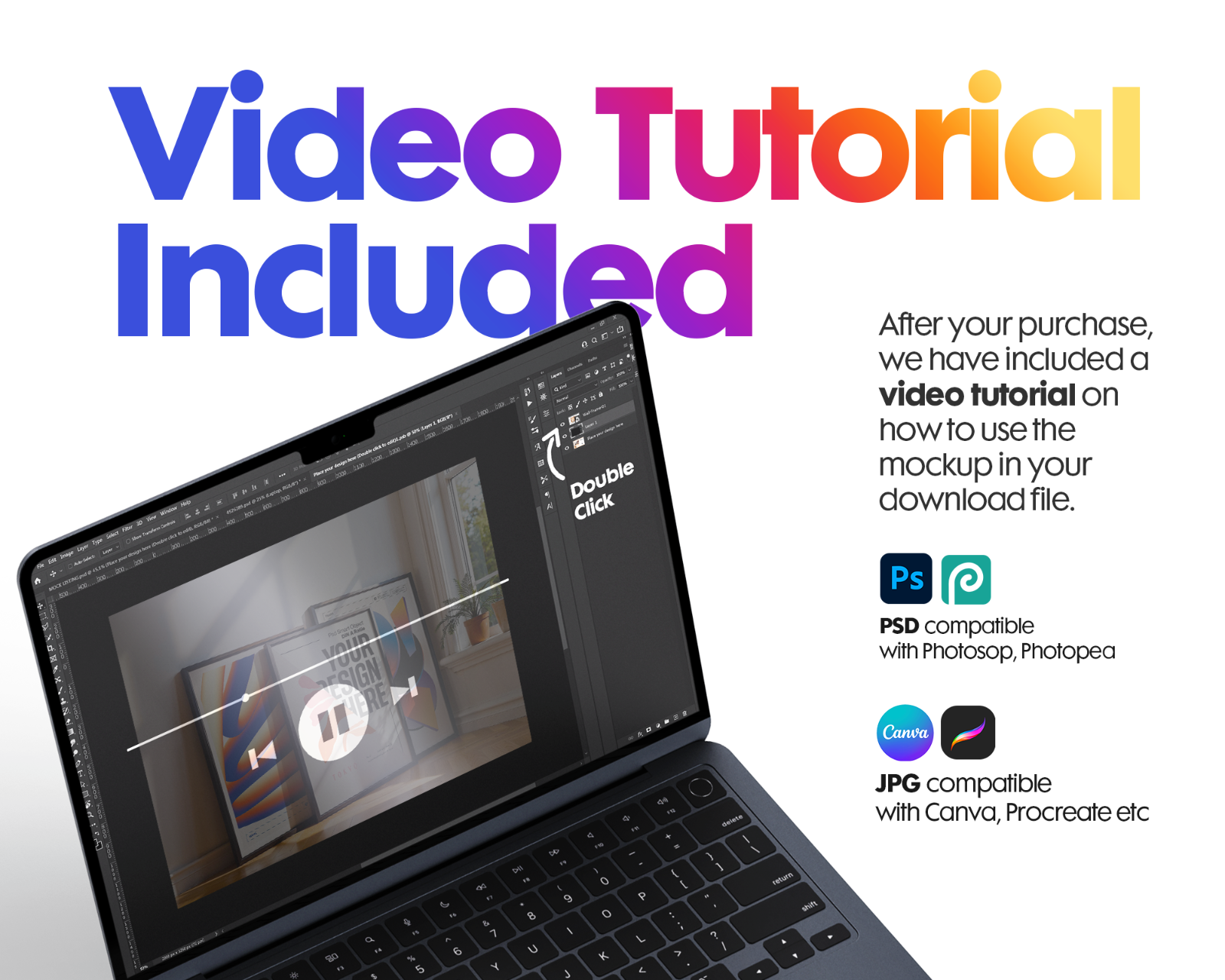2000+ PSD Mockup Bundle: Lifetime Shop Access (Digital Download)