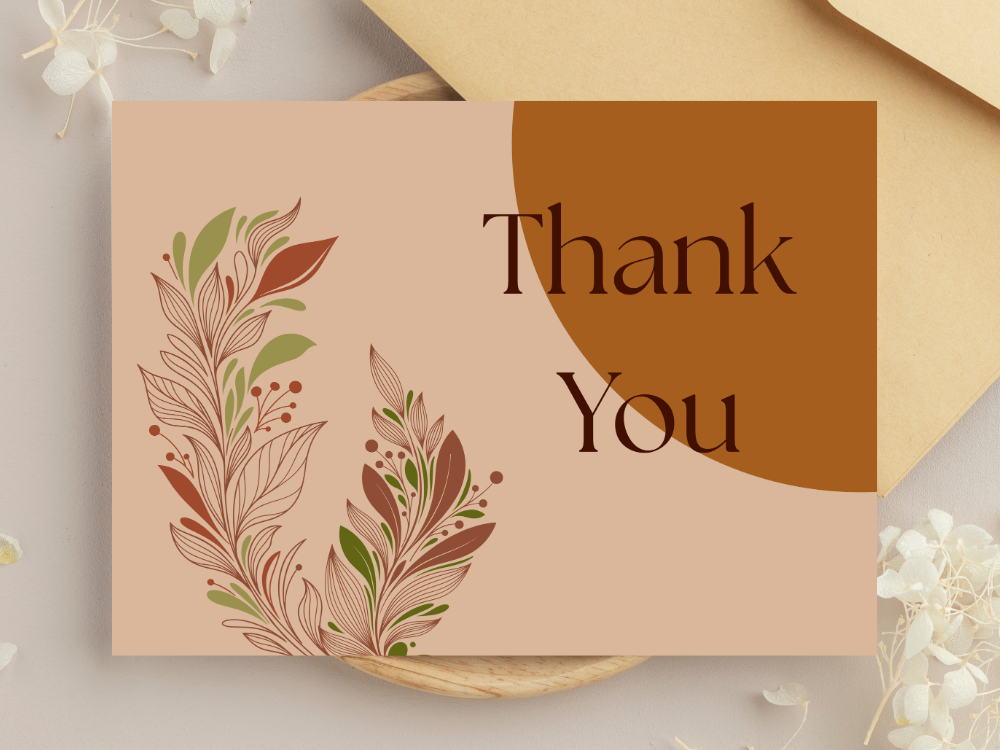Premium Thank You Card Template — image 2