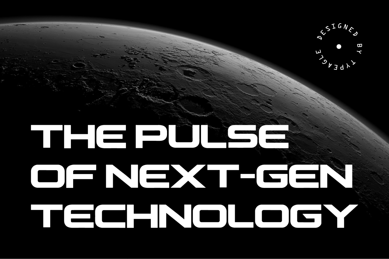 Vantox - Futuristic Display Font — image 6