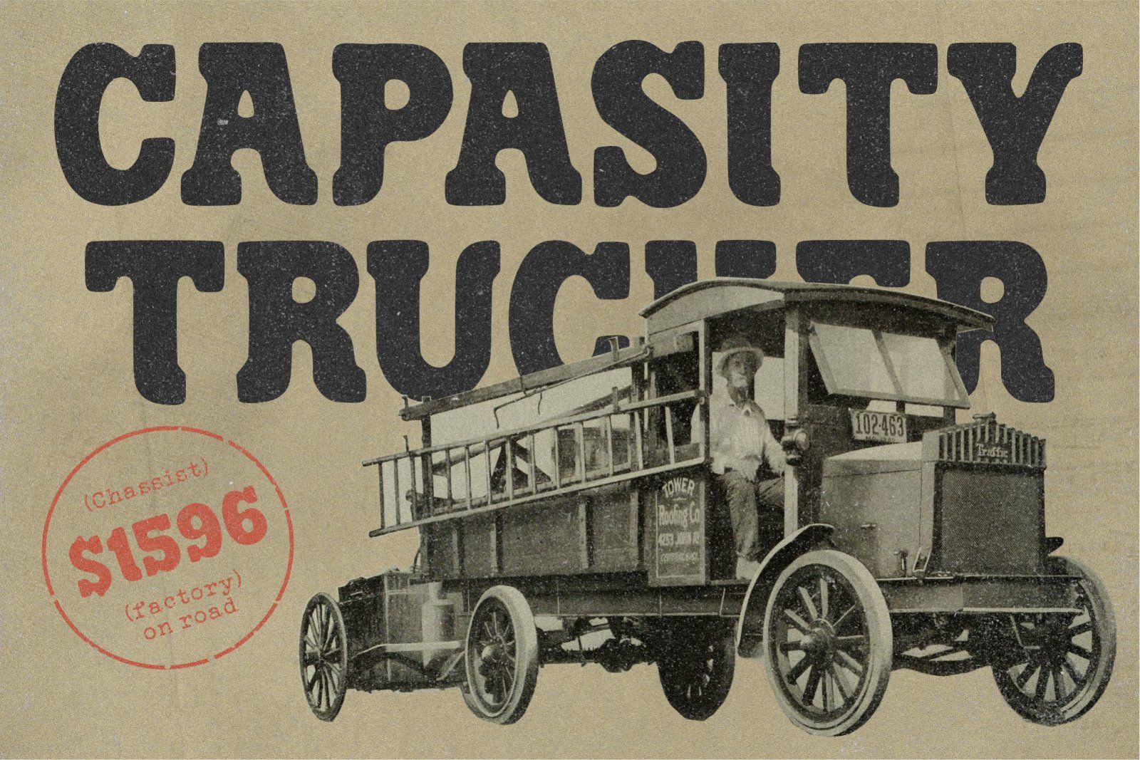 Troops Retro Typeface