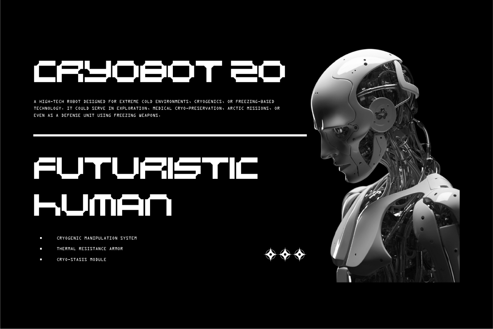 Exonyx - Futuristic Display Font — image 6