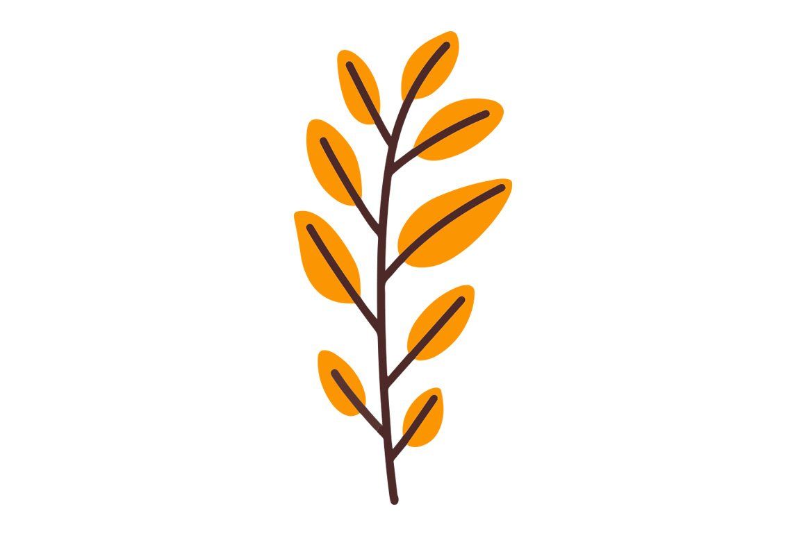 Autumn Leaves Vector Clipart Bundle — image 5