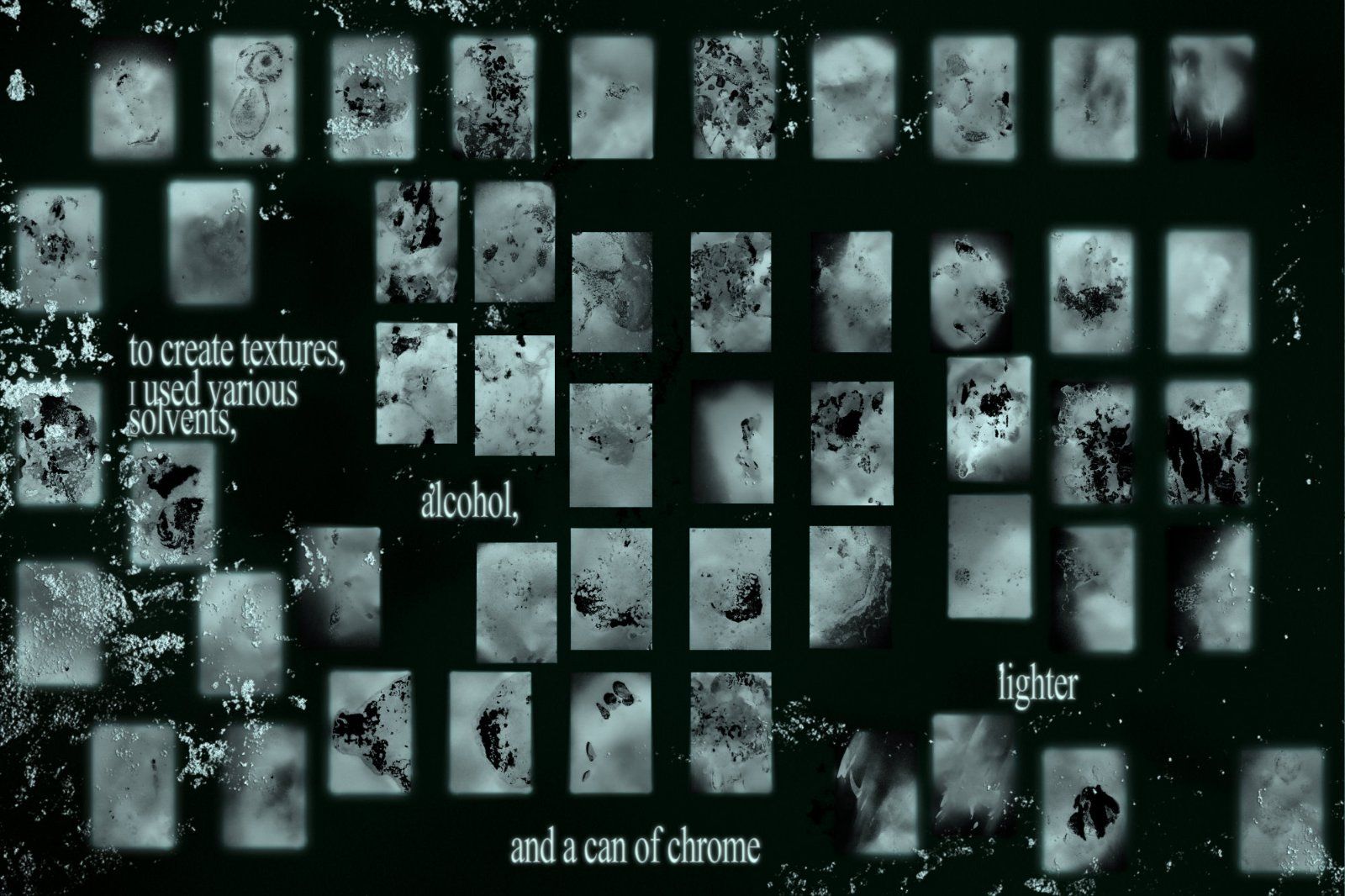 Chrome-plated paper texture pack