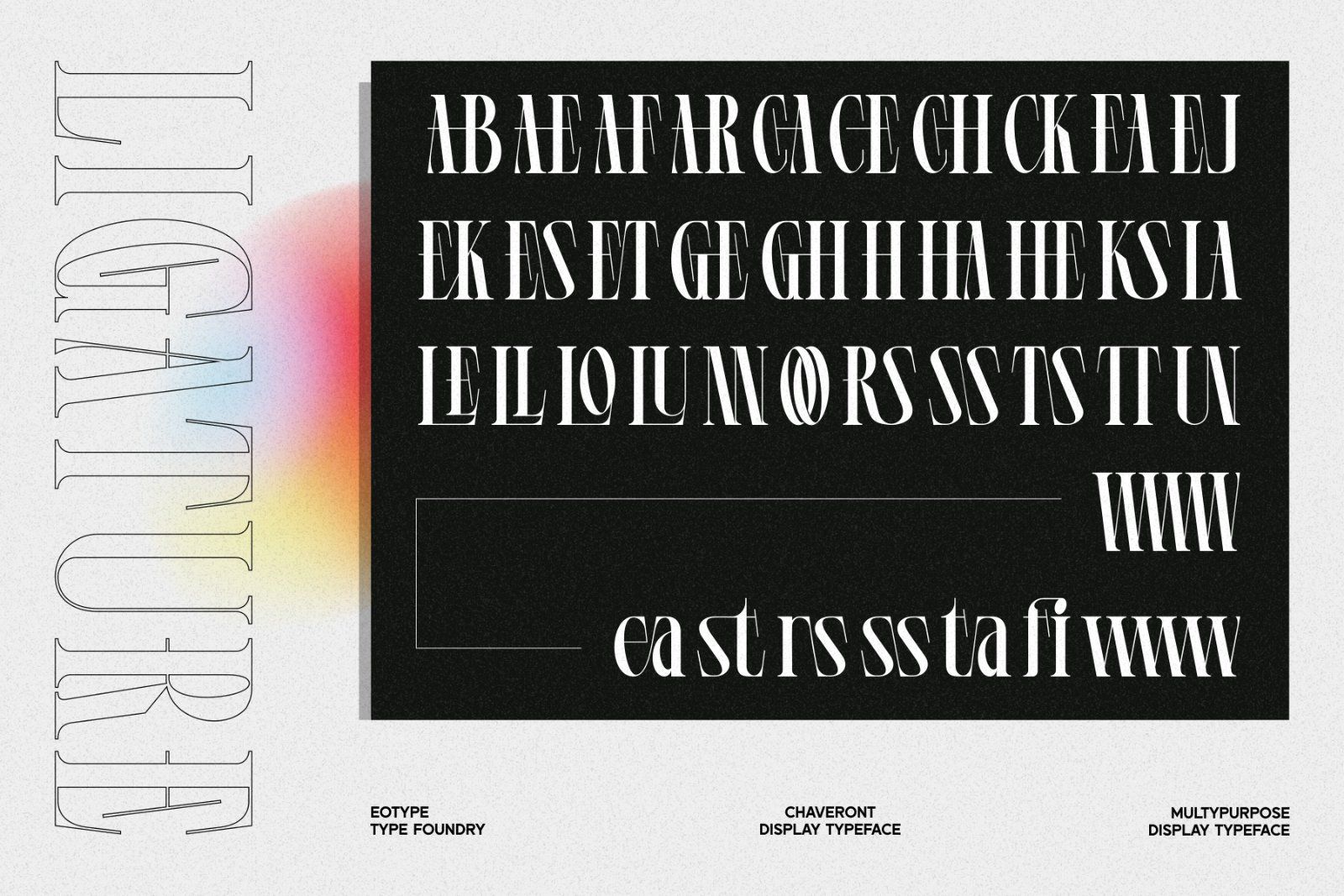 Chaveront - Font