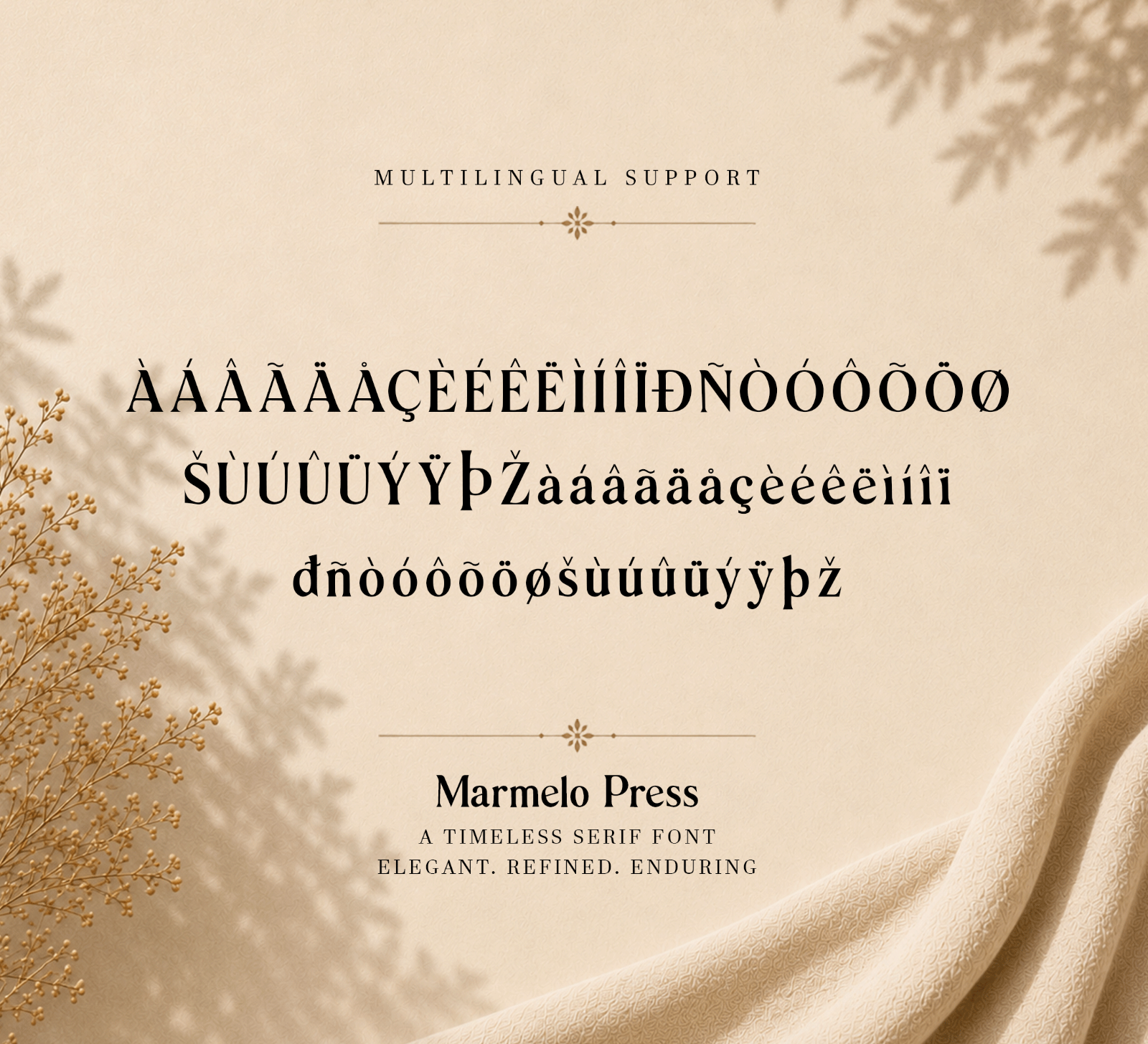 Marmelo Press – Modern Luxury Serif Font — image 5