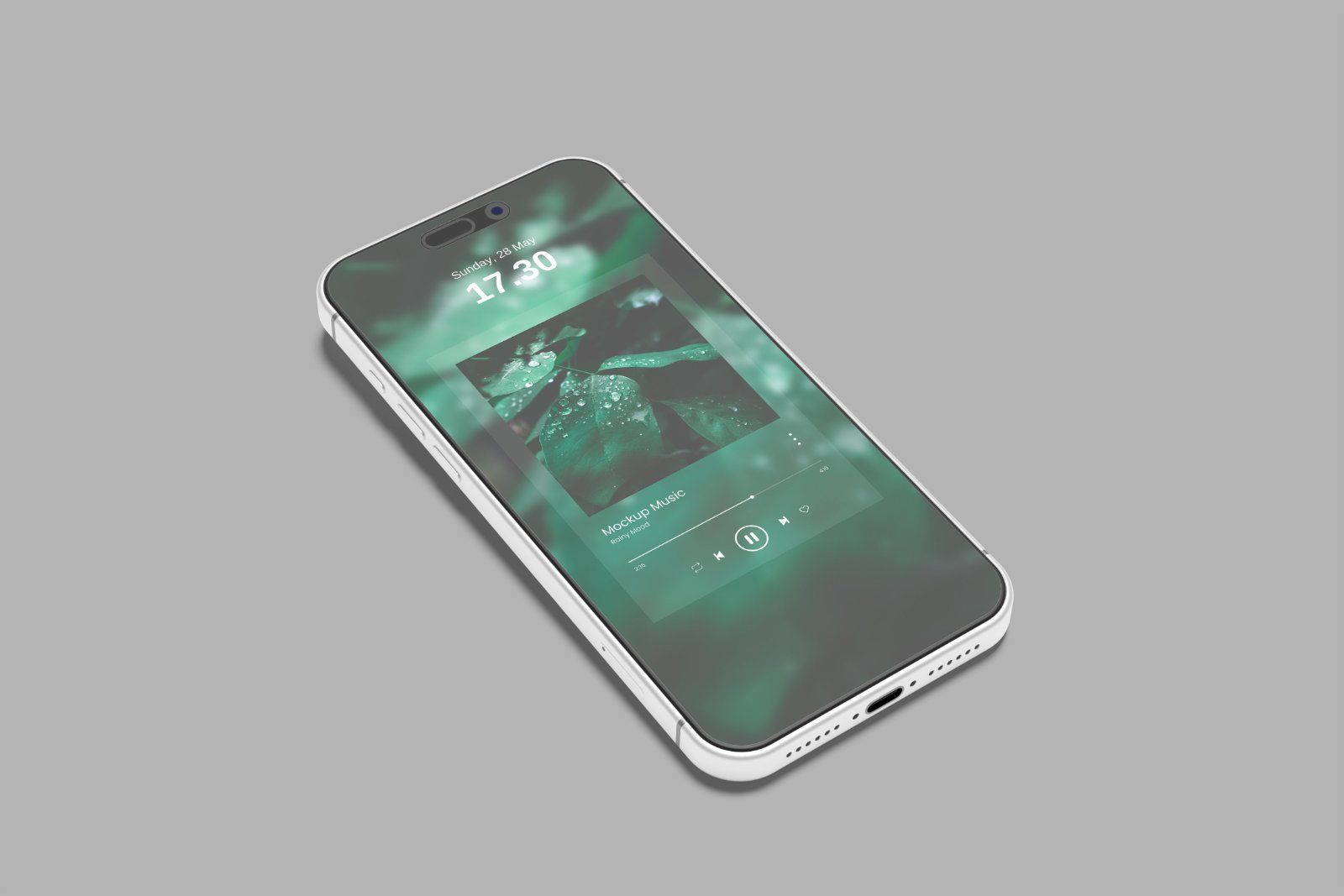 Smartphone Screen Mockup