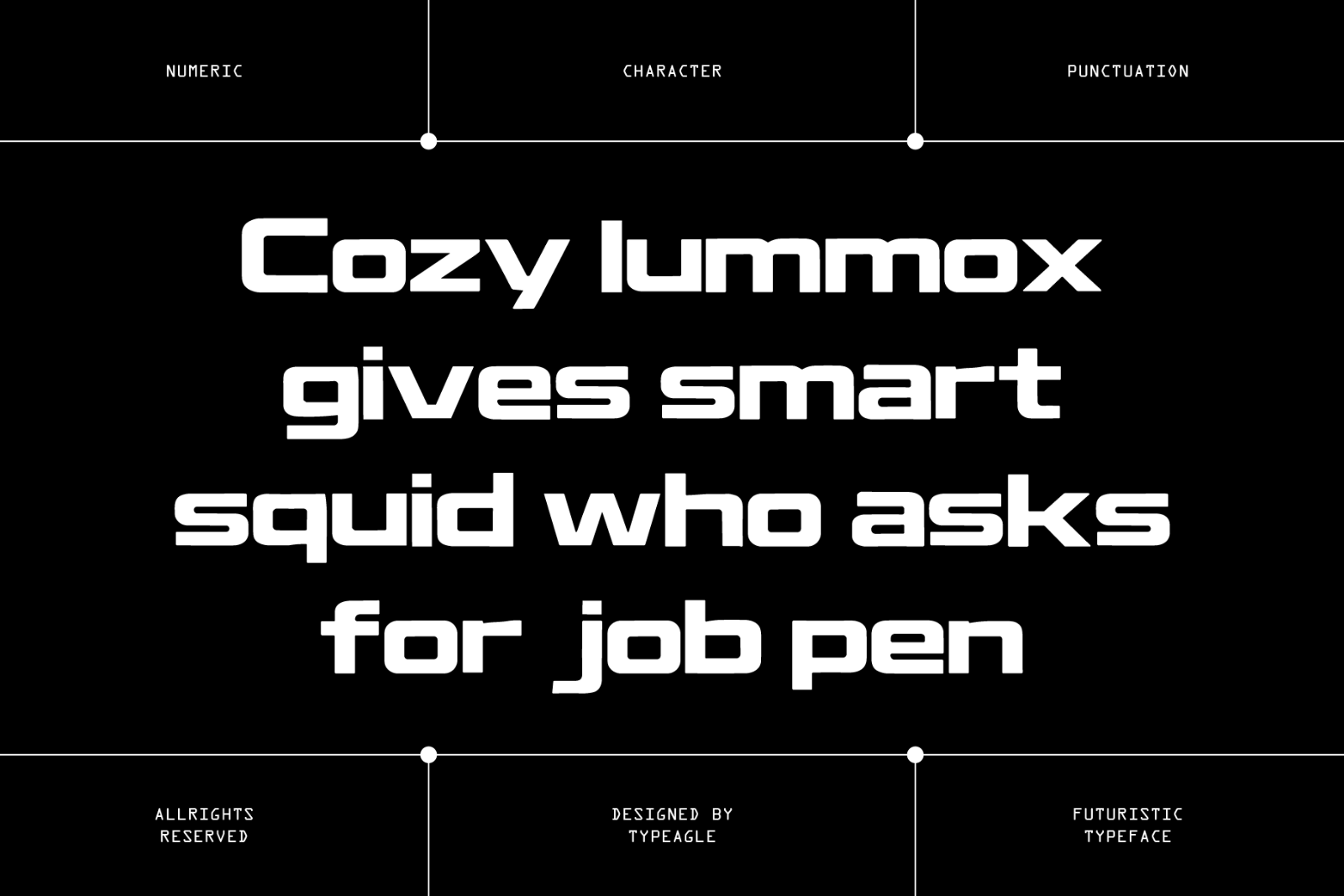 Newbron - Futuristic Display Font — image 5