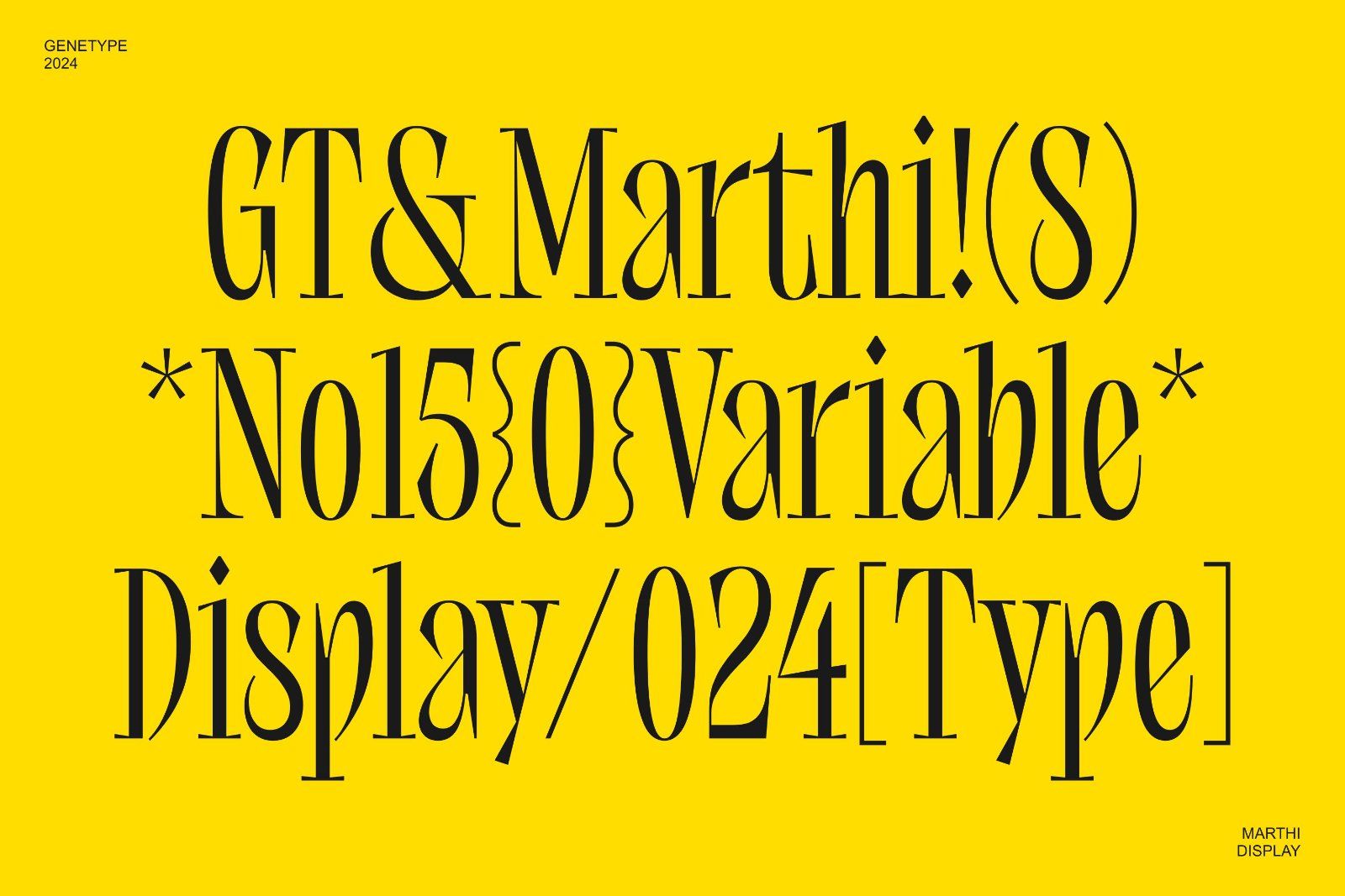 Marthi Display Serif Font