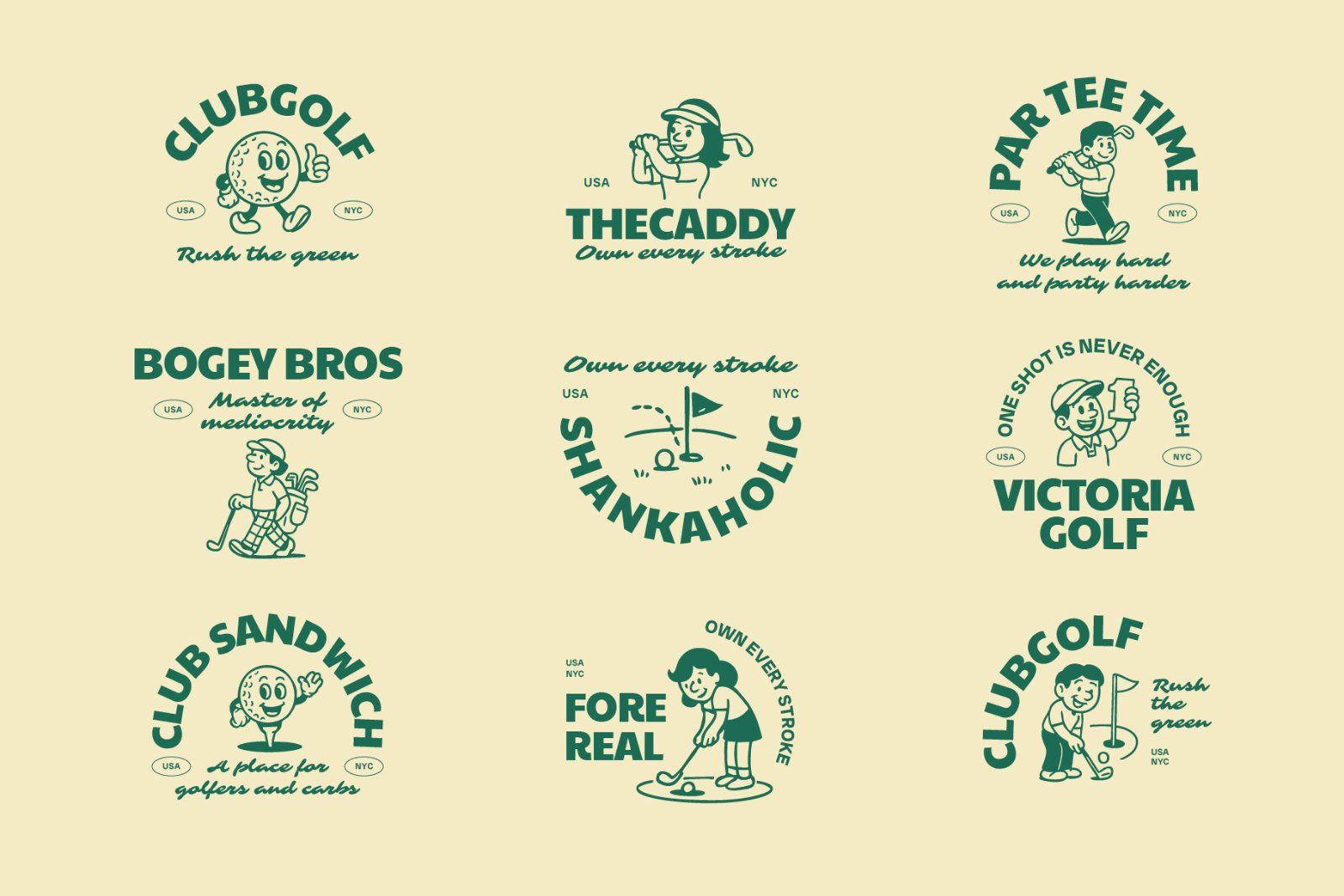 Golf Mascot Graphic — image 5