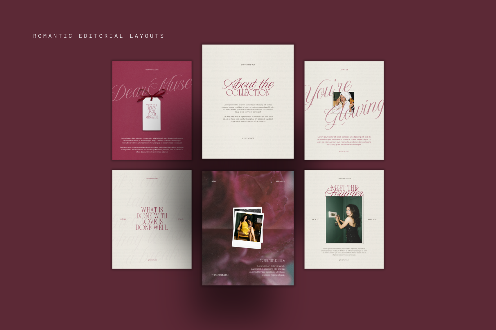 DEAR MUSE Canva Instagram Templates — image 5