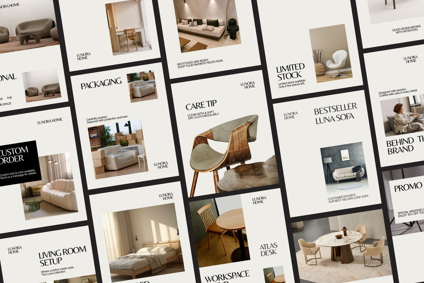 LUNORA — Editorial Furniture IG Kit — image 5