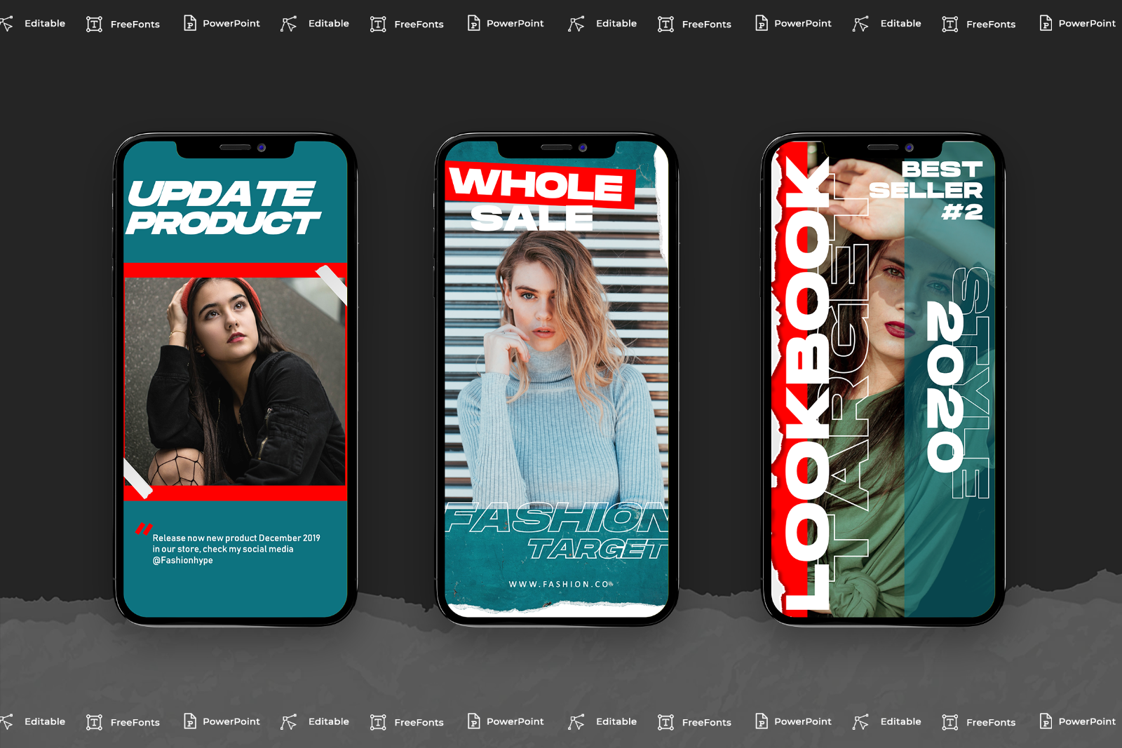 BUNDLE INSTAGRAM TEMPLATE PPT