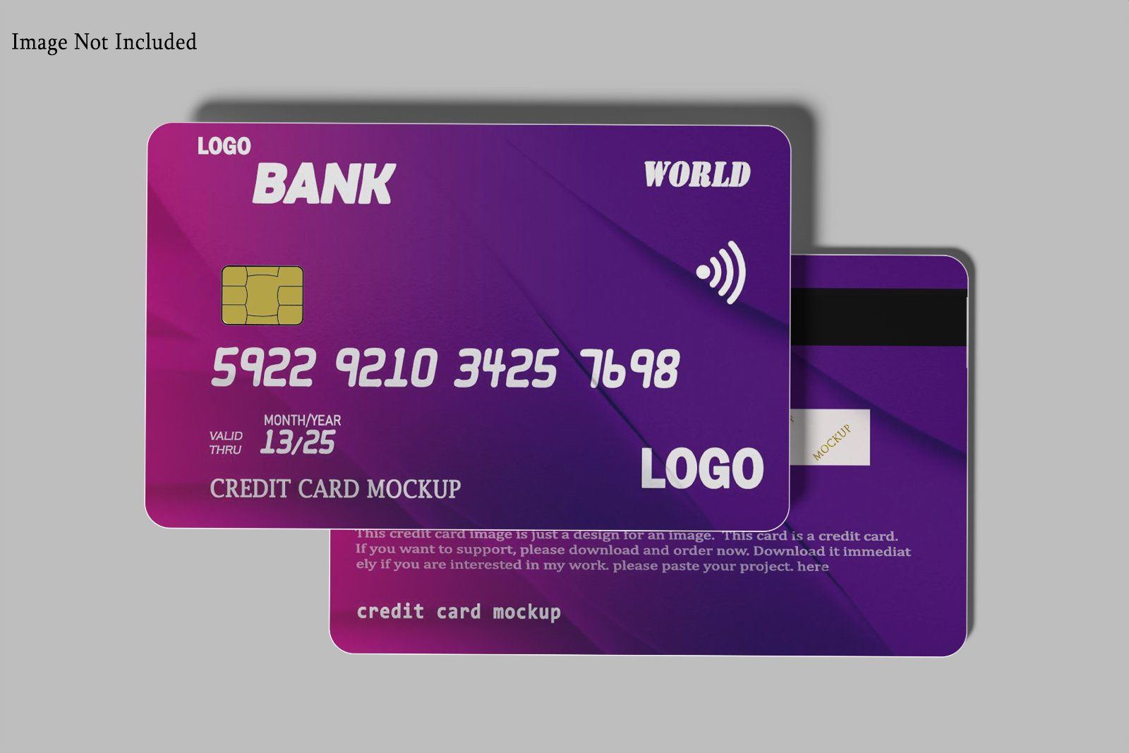 Credit Card Mockup — image 5
