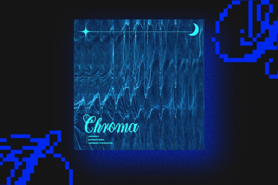 Larasati Pixelated Script Game Font — image 6