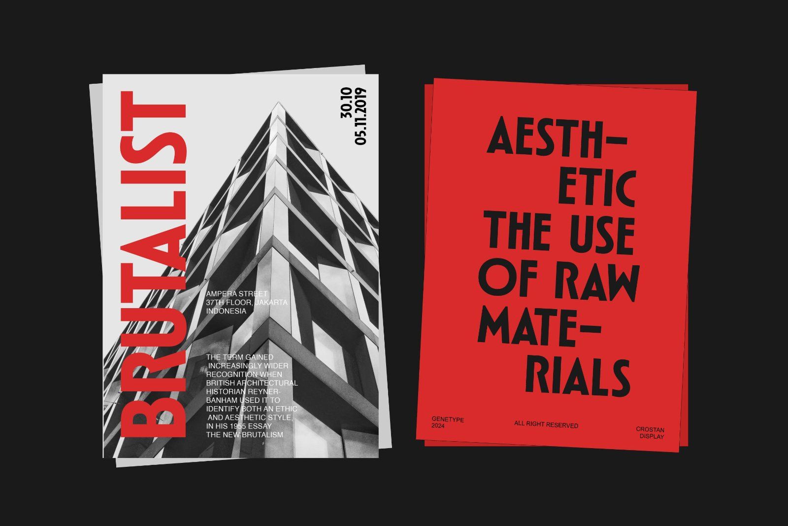 Crostan Modern Display Font