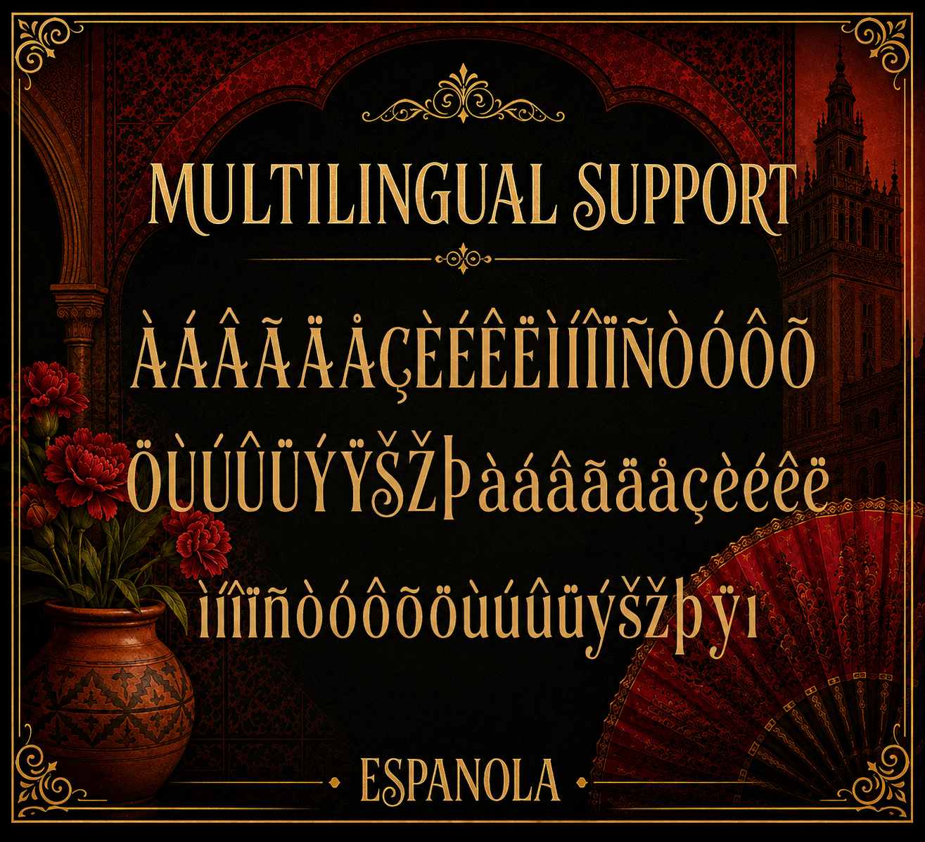 Espanola – Modern Spanish Display Serif Font — image 5