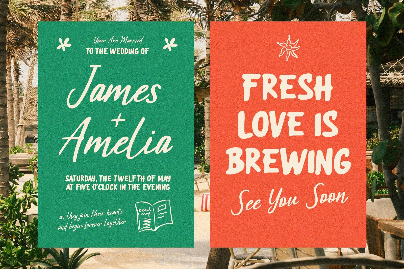 The La Cabane Vintage Duo Font