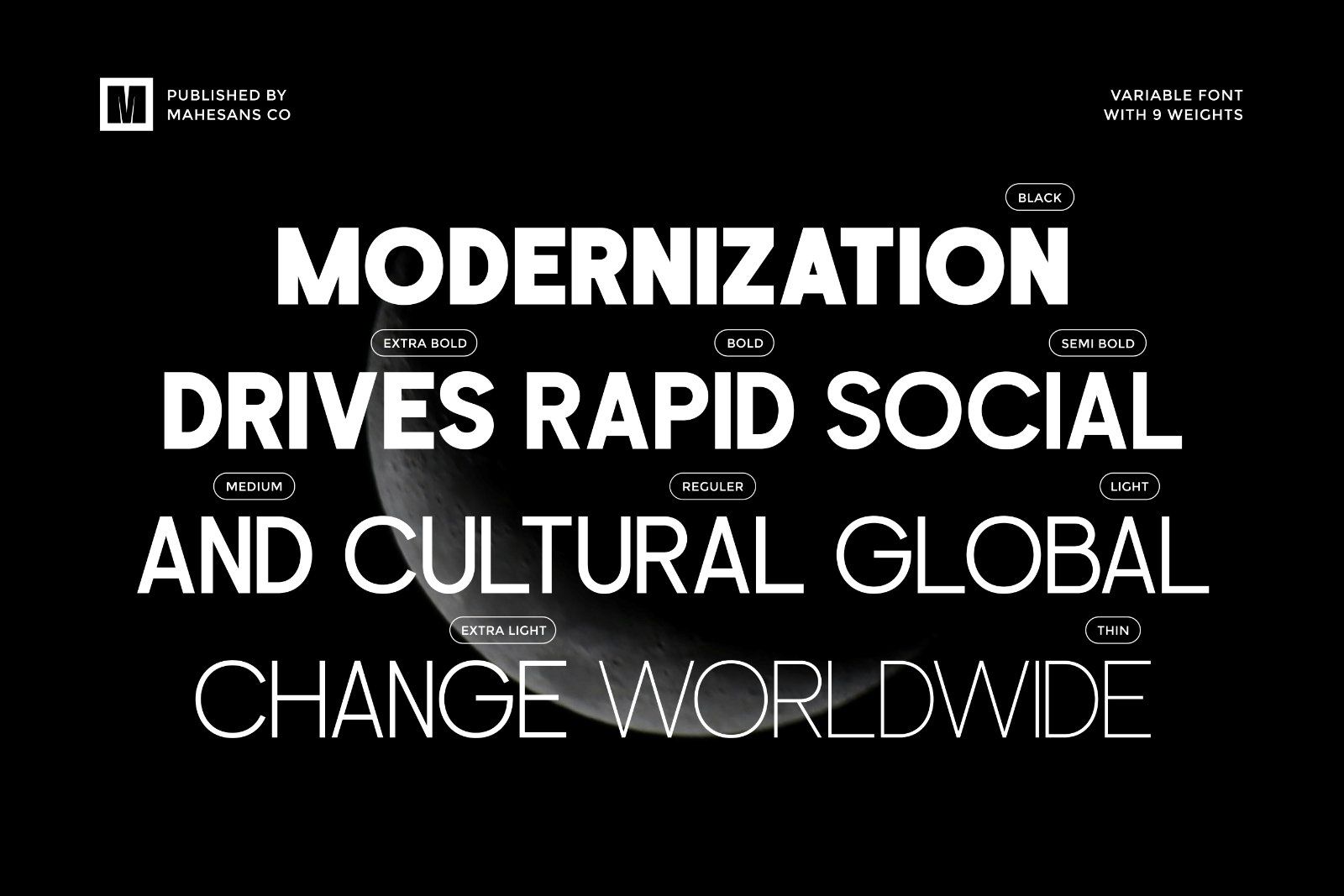 Perfect Corporate – Modern Geometric Sans Serif Family