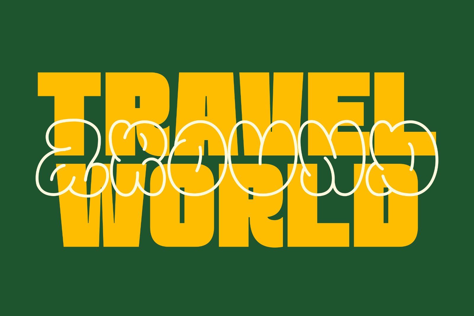 Moreno | Combination Display Font