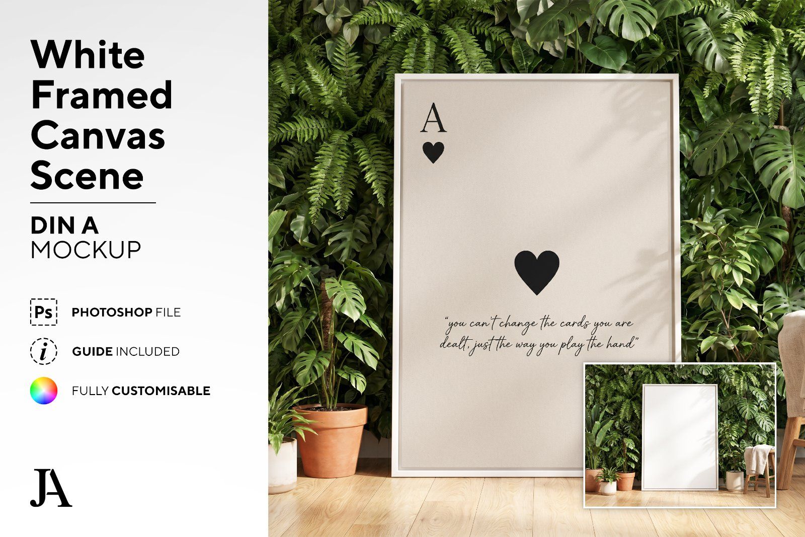 Bundle - Planted Wall Framed Canvas