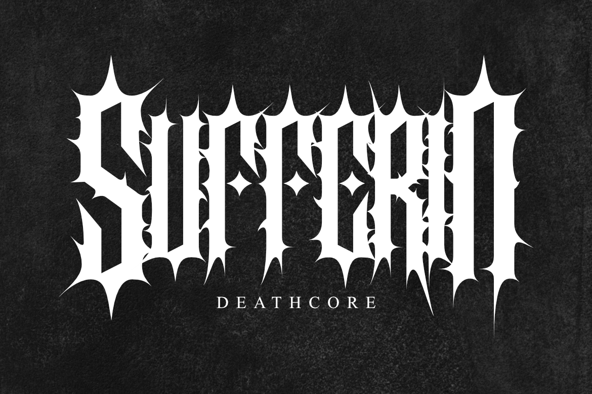 Morvakh - Death Metal Font — image 5