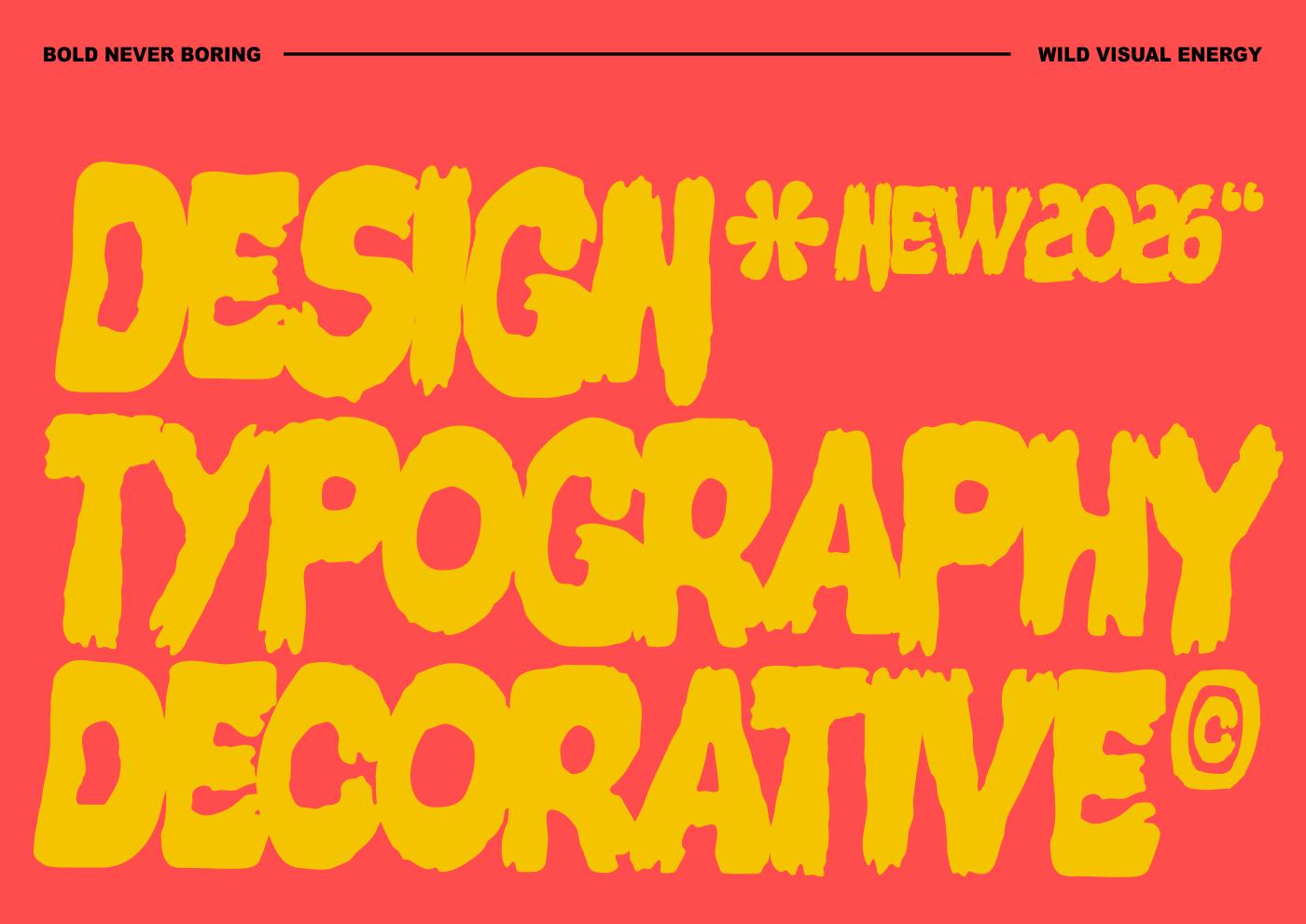 Secoy Xecore - Font Decorative Display Bold