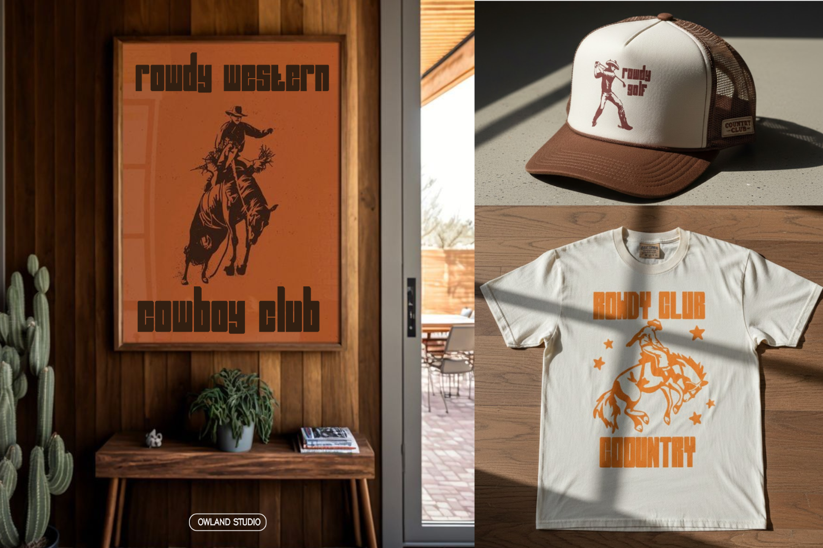 ROWDY BOLD - WESTERN FONT