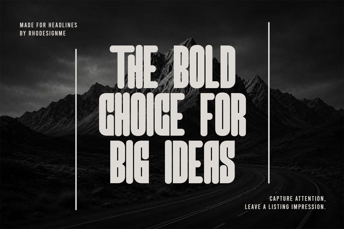Trivon – Condensed Display Sans Serif Font — image 5
