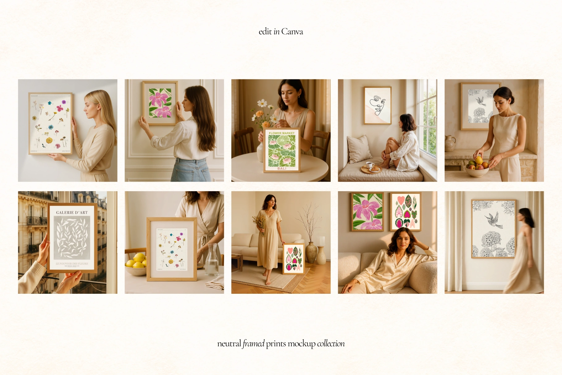 50 Frame Mockups for Canva — image 6