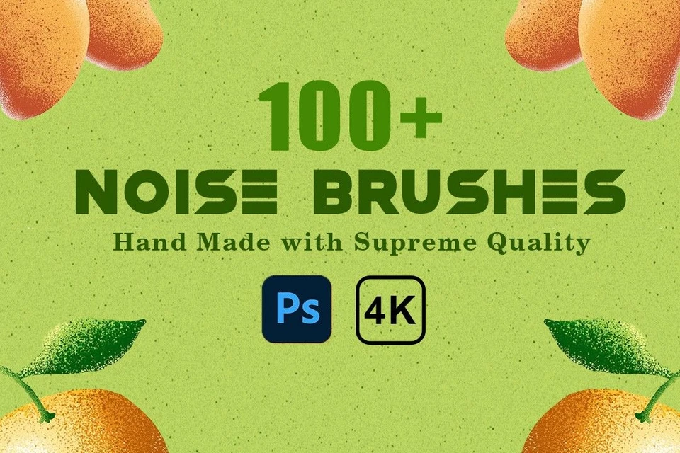 100+ Noise Photoshop brush, Grain Brush, Grain Photoshop Brush, Photoshop Brush, Brush Set, Grain