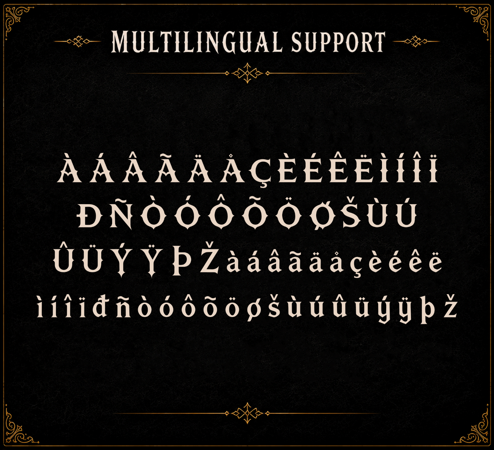 Iron Realm – Modern Fantasy Serif Font — image 5