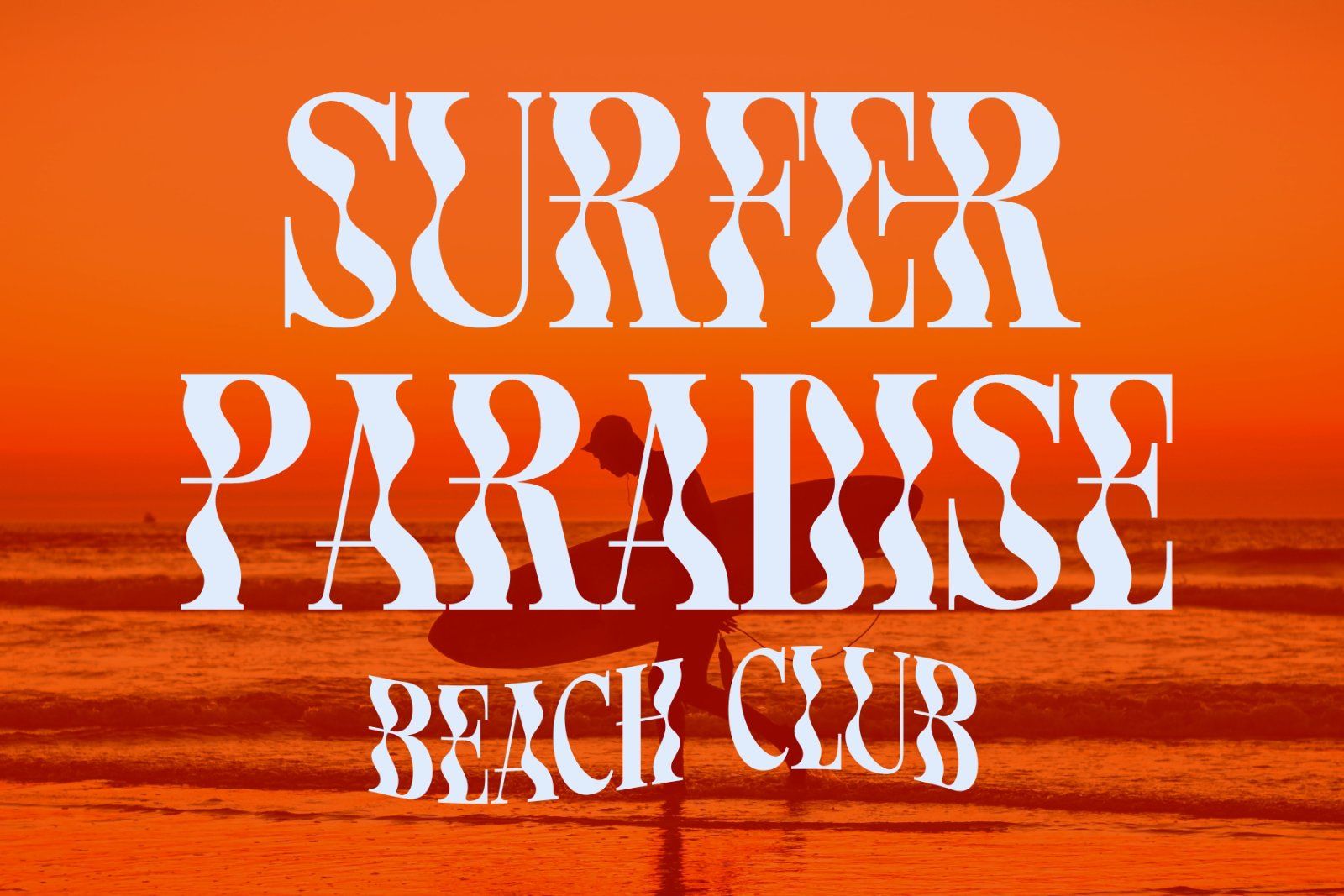 Flowsun Typeface