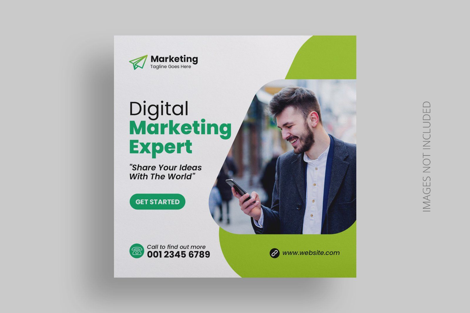digital-marketing-social-media-post-template — image 1