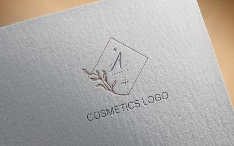 Cosmetics Elegant Logo Template-08-22