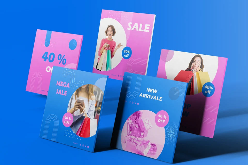Shopping - Social Media Template-06-22