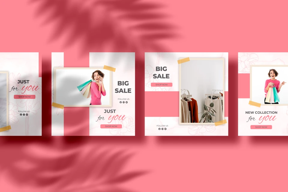 Shopping - Social Media Template-22-063