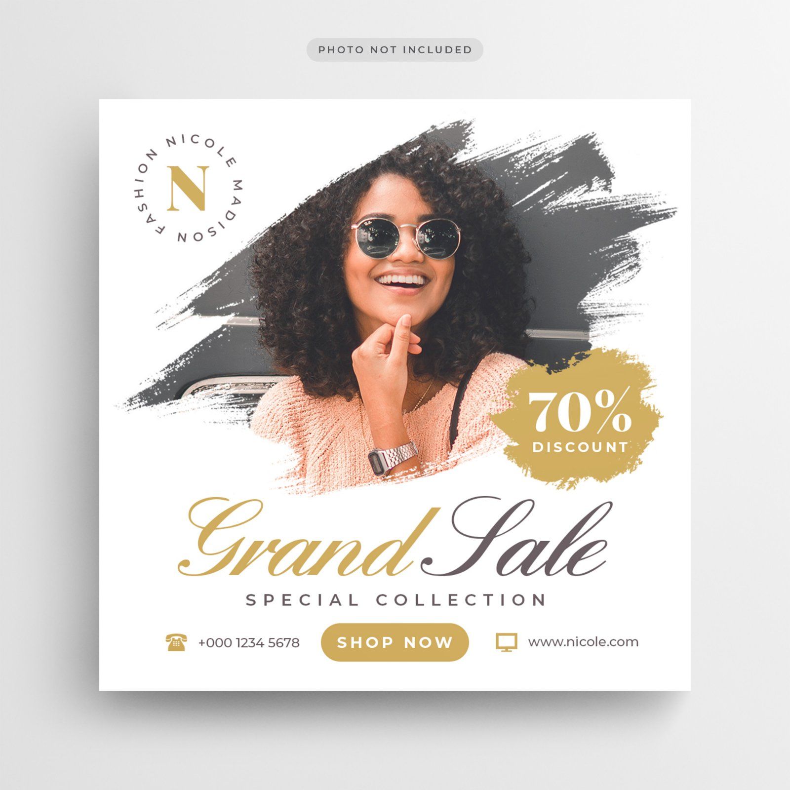 fashion-grand-sale-post-banner-square-flyer-template — image 1