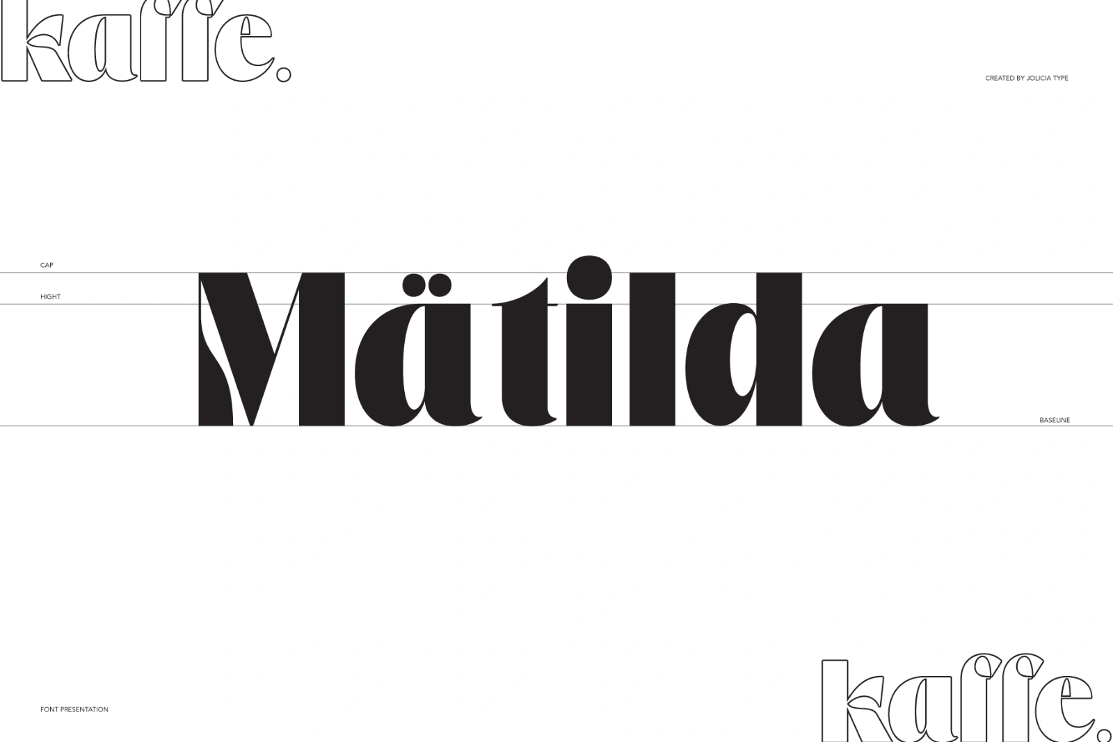 Kaffe | Psychedelic Typeface — image 7