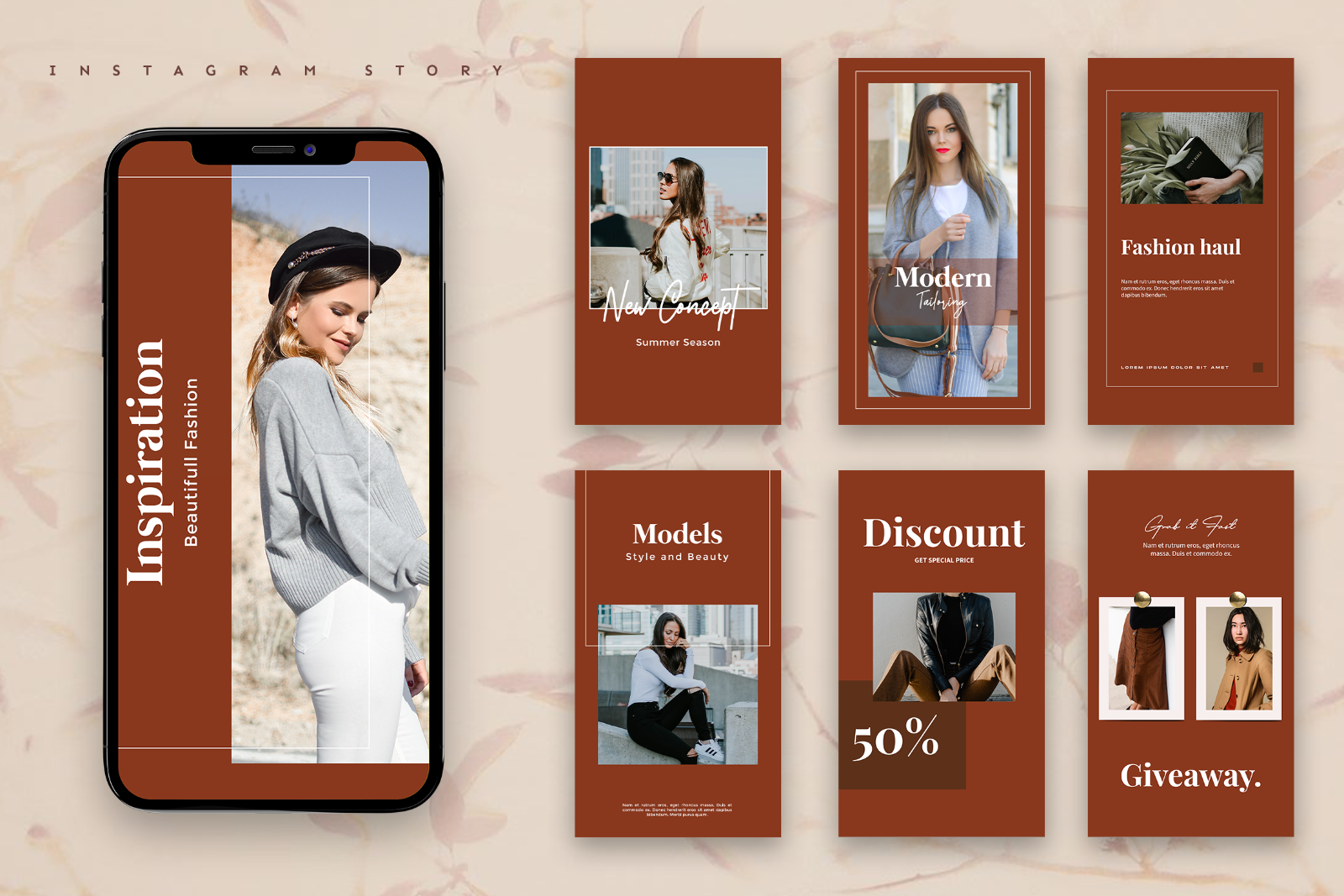 BUNDLE INSTAGRAM TEMPLATE MINIMALIS