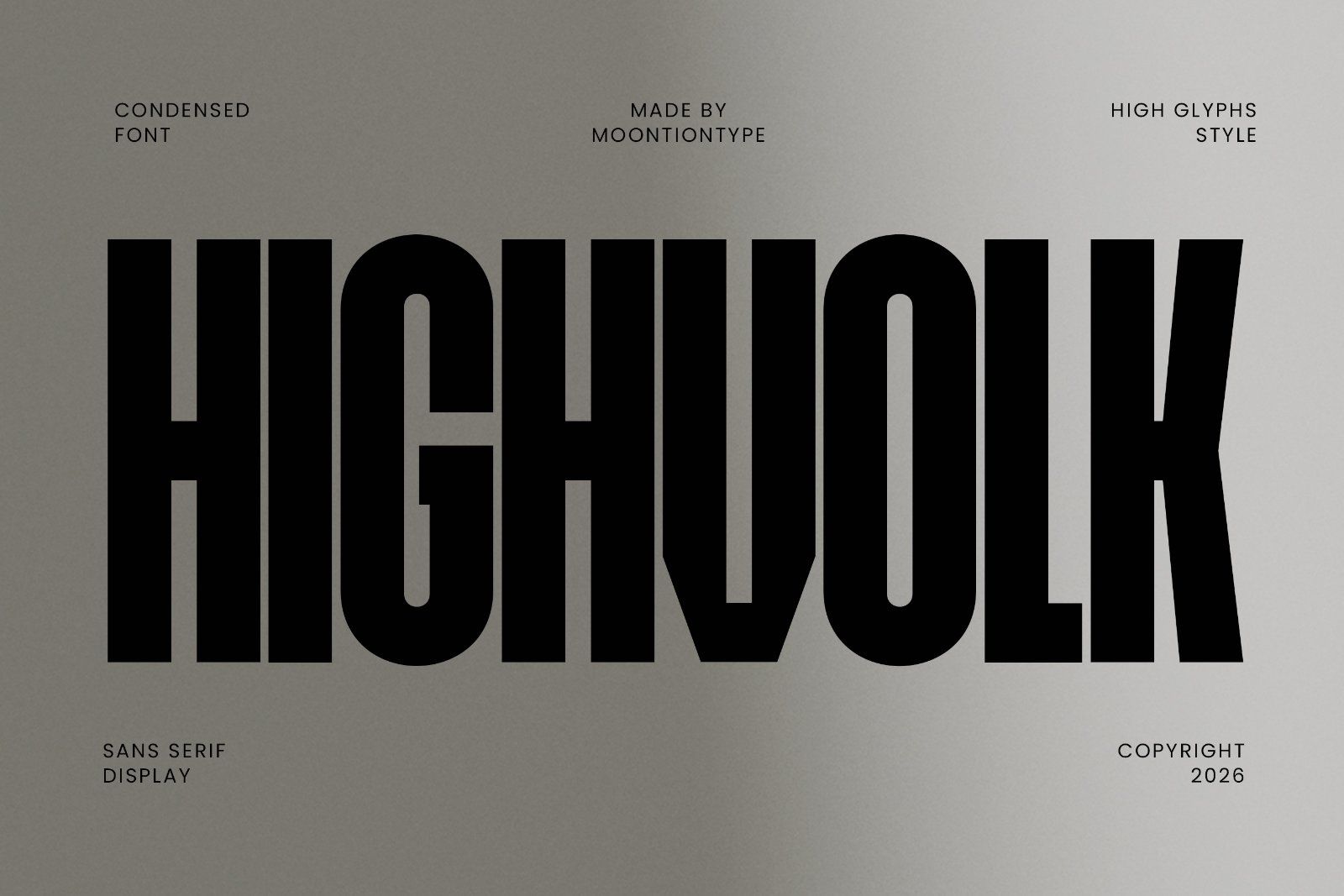 Rovex – Bold Condensed Display Font