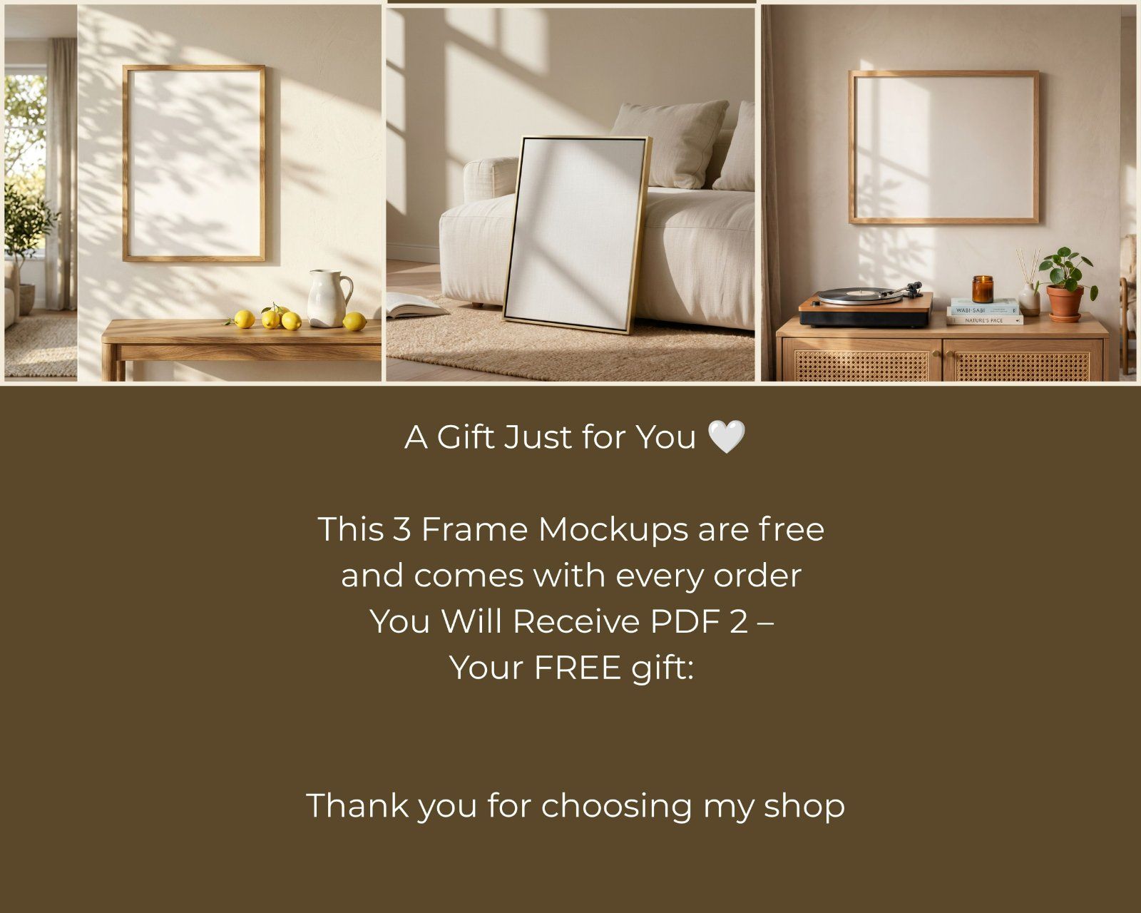 Vertical frame glass reflection Mockup, 3x4 ratio editable PSD