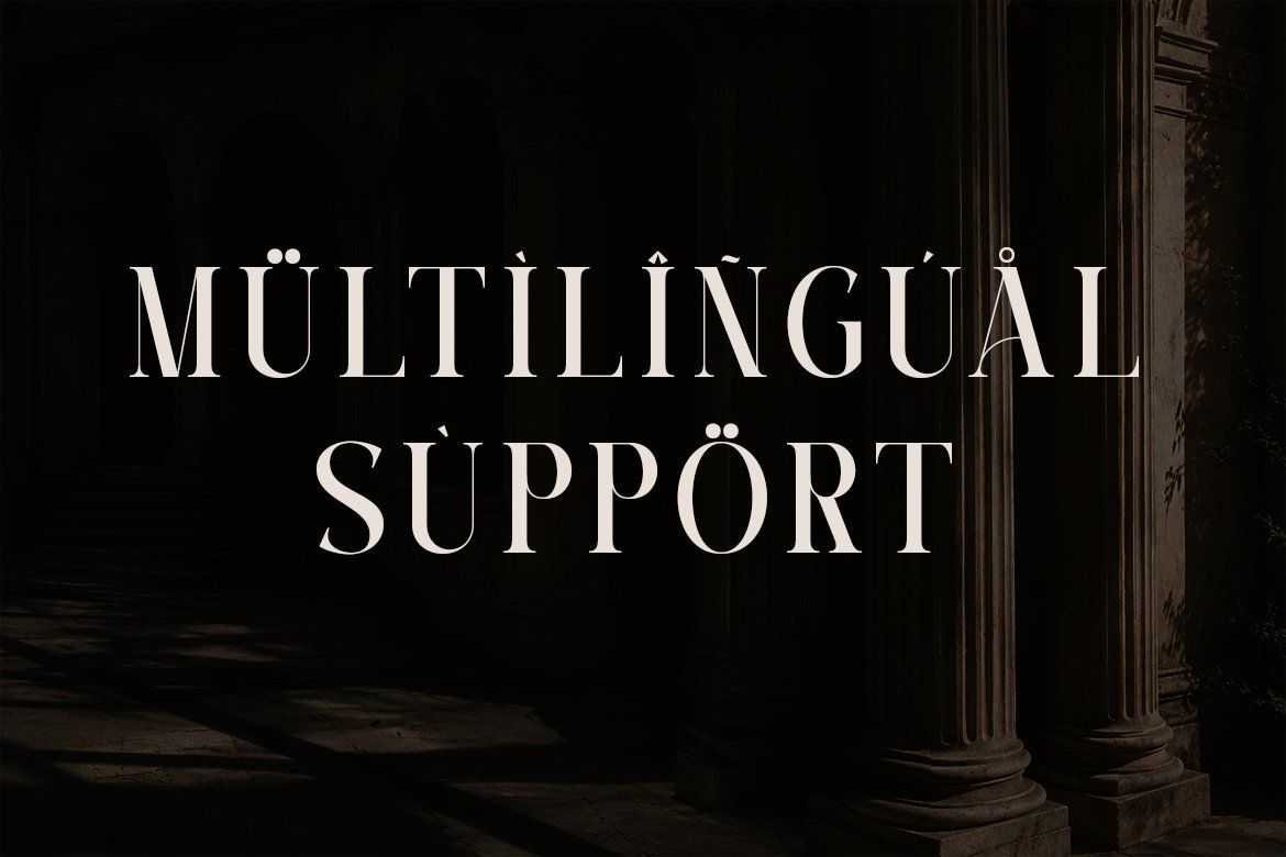 Luxury Serif Font – Monrave — image 6