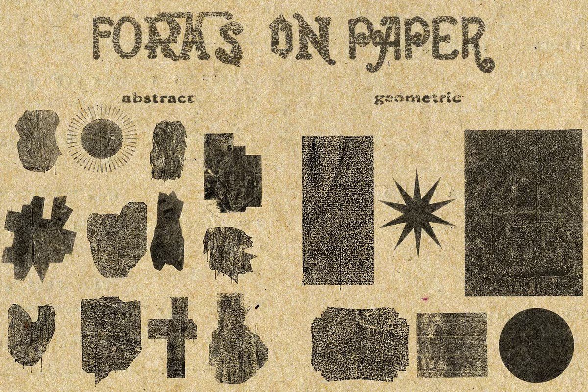 GLOSSY PRINT. Grunge action (V. pro)