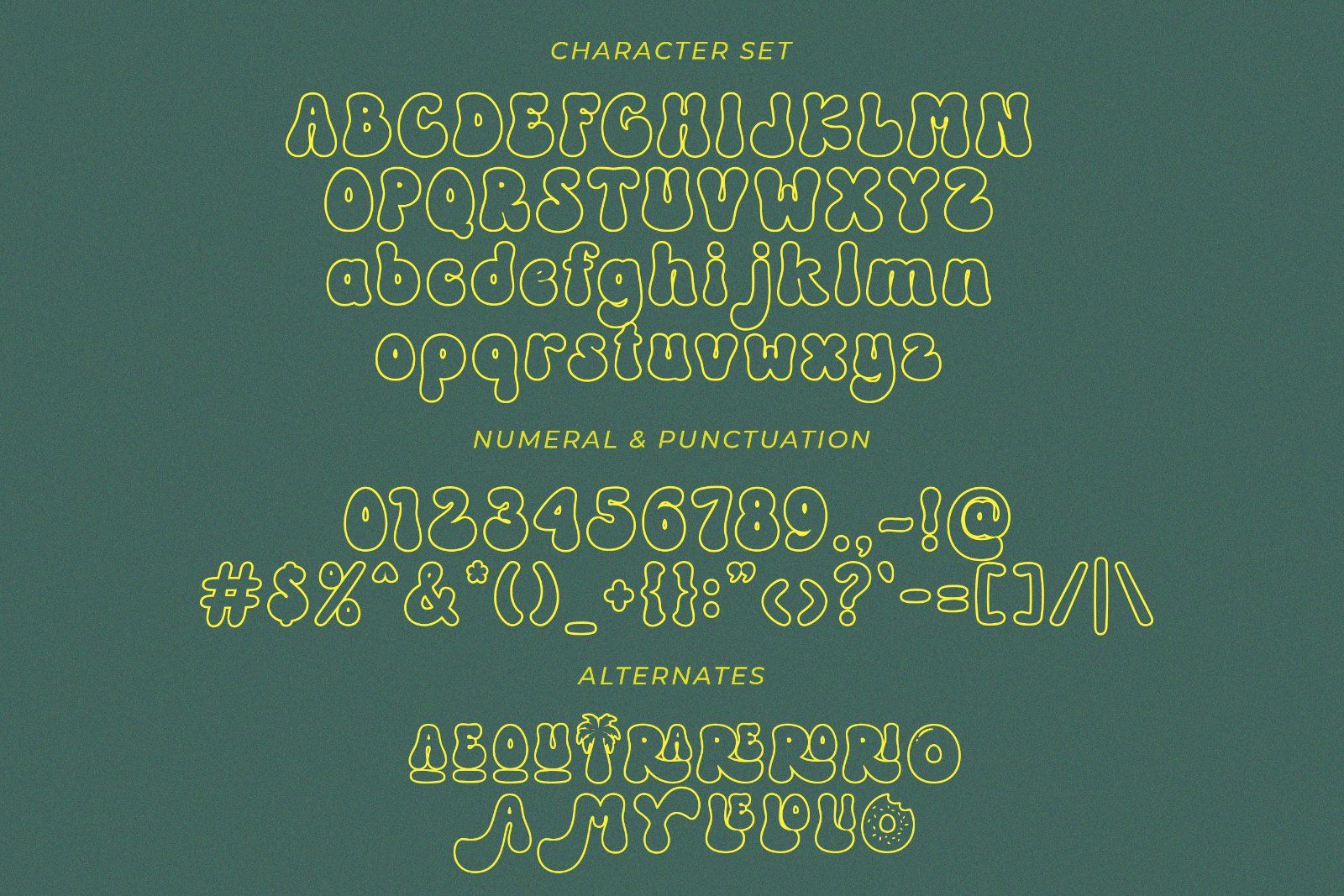 Monley - Retro Groovy Font — image 10