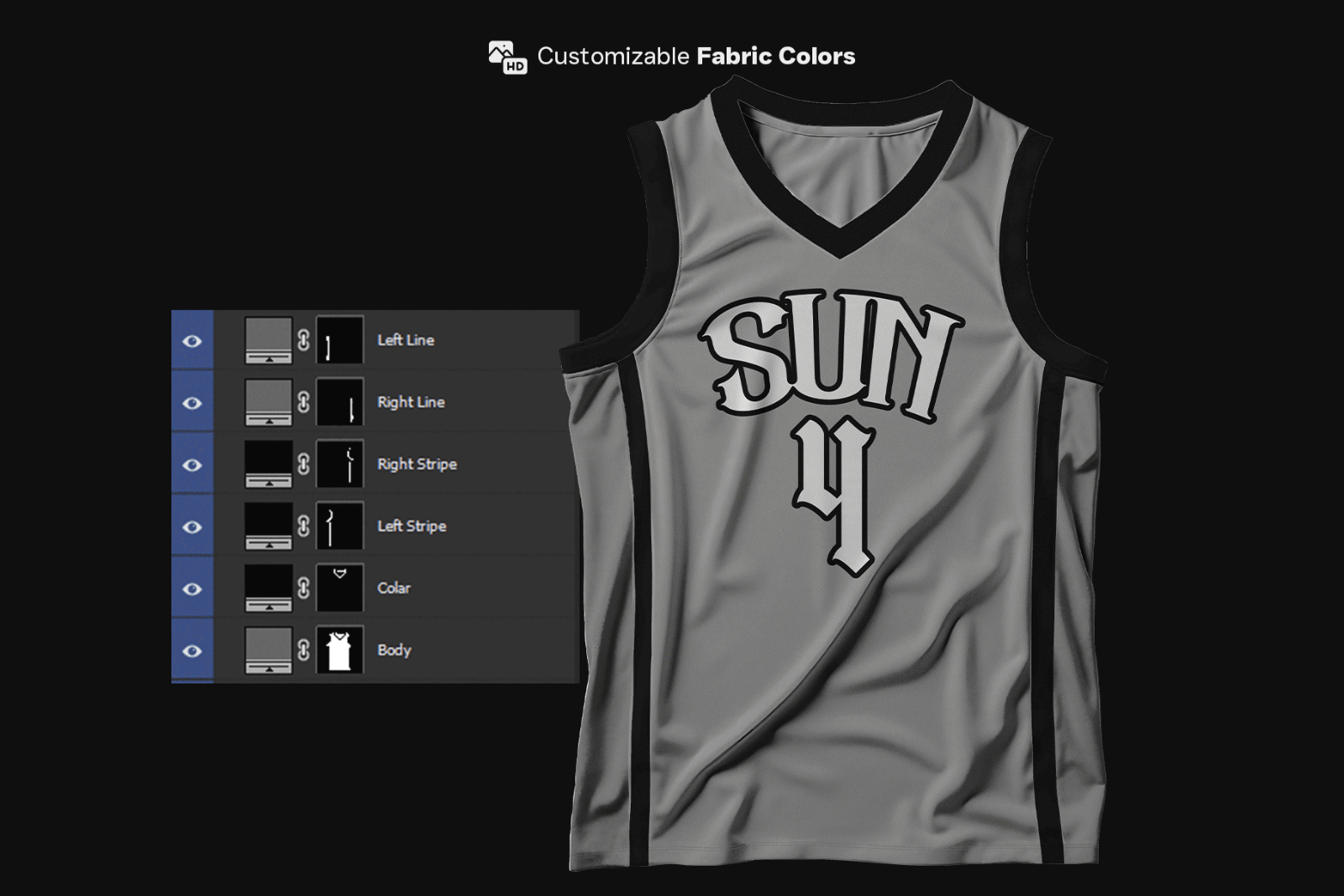 Basketball Jersey & Shorts Mockup