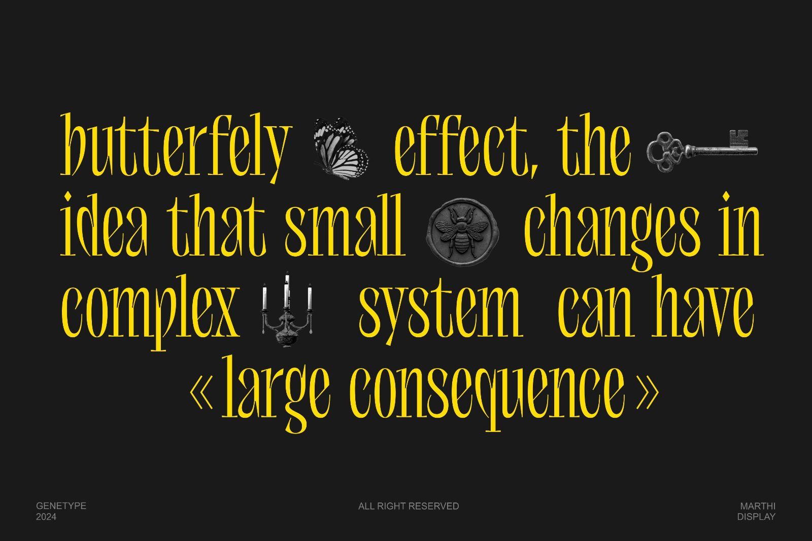 Marthi Display Serif Font