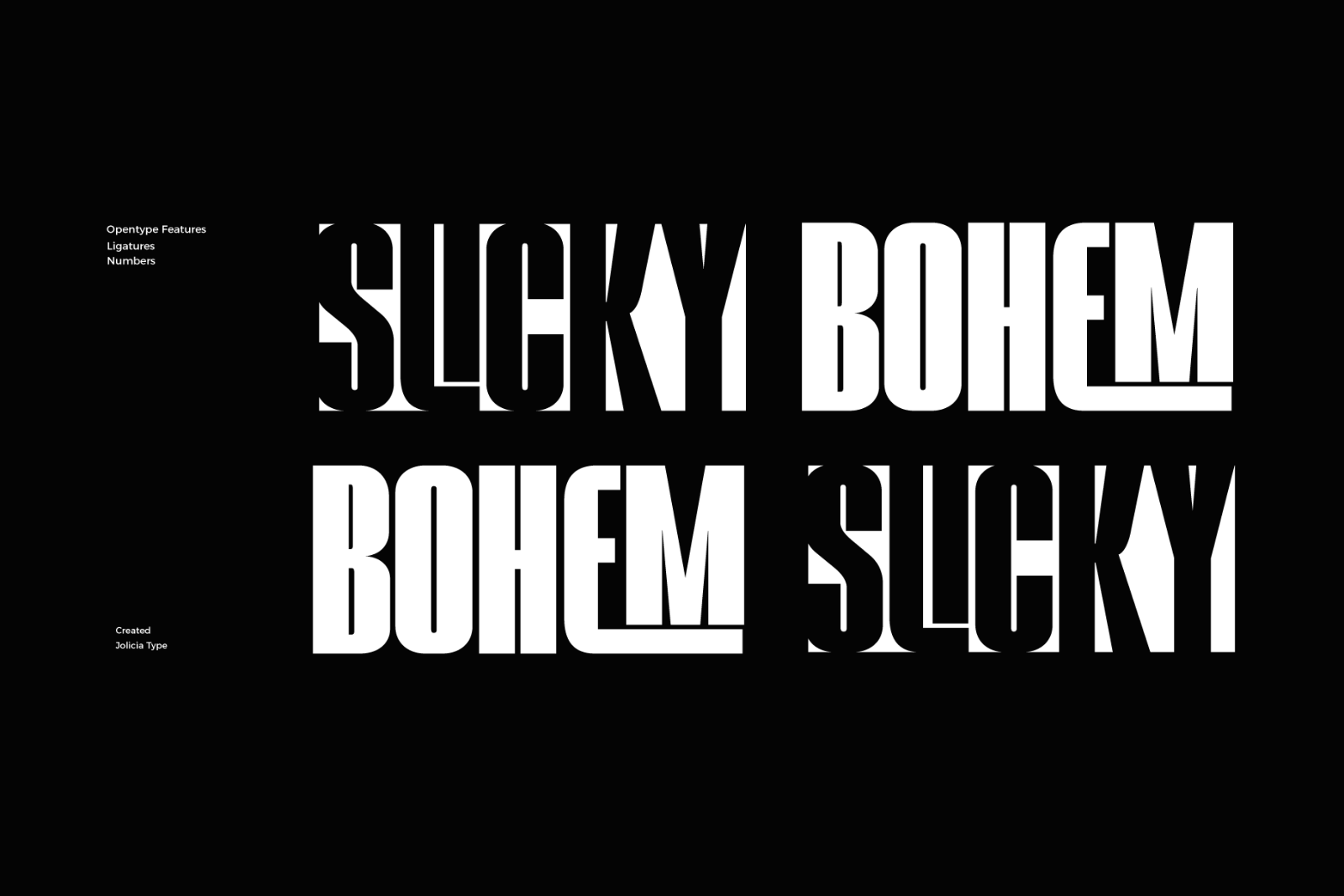 Slicky Bohem | Ligature Sport Font — image 7