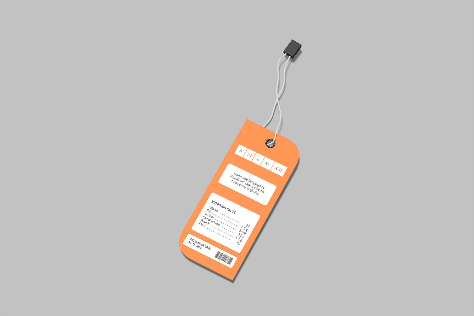 Clothing Label Mockup