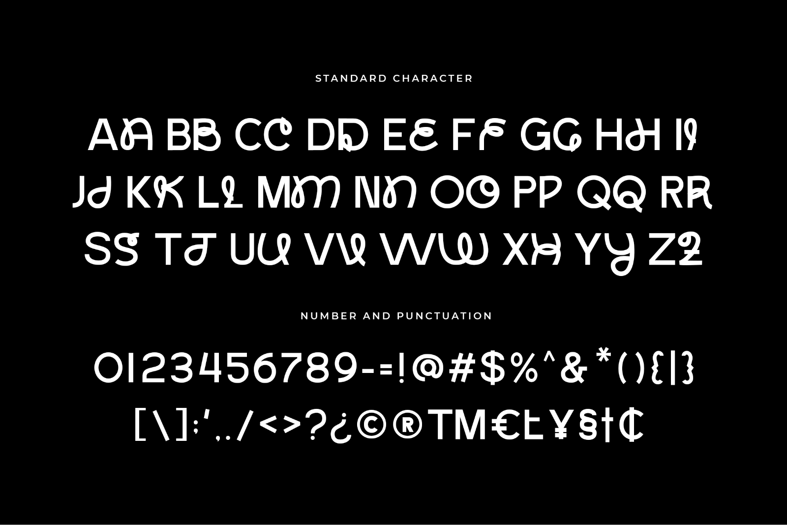 Noguya - Experimental Unique Sans Font — image 6